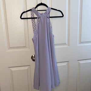 Size small light purple dress.